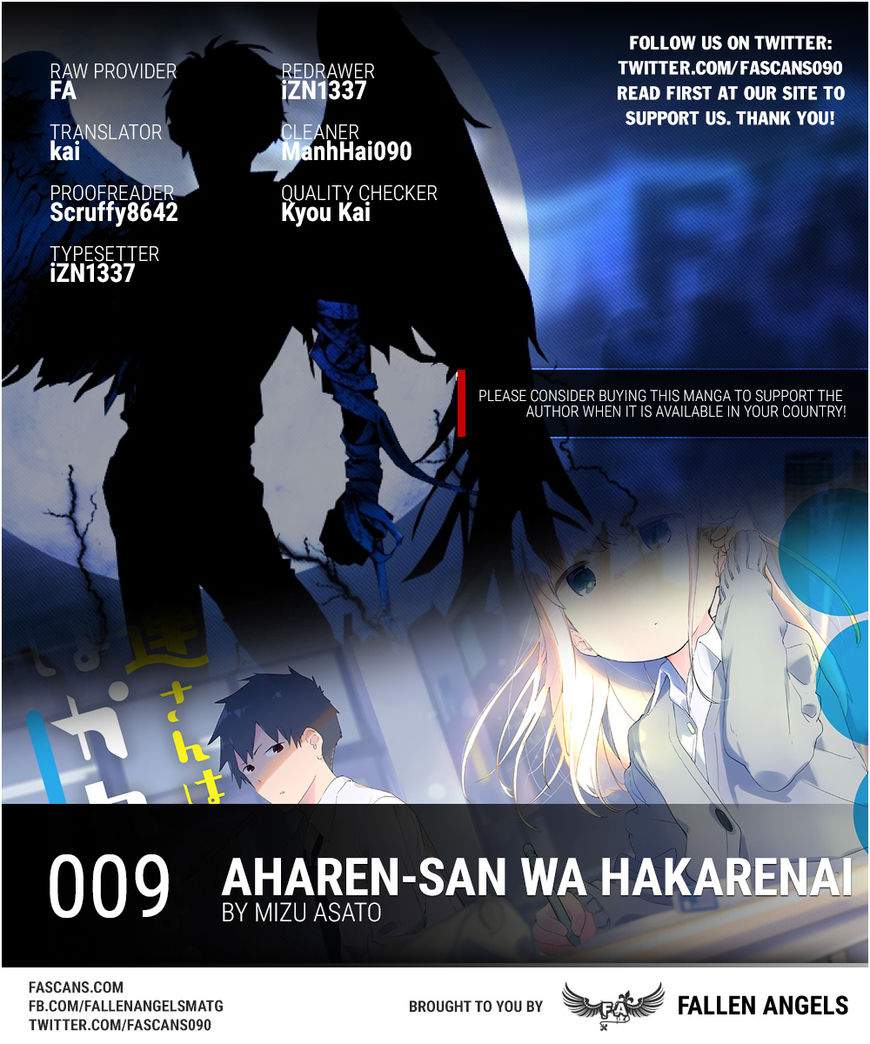 Aharen-san wa Hakarenai Chapter 9 1